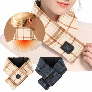  Умный шарф с подогревом USB Электрический обогрев Теплый шарф Протектор шеи, чтобы согреться зимой