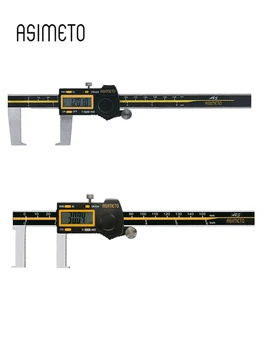 Цифровые штангенциркули ASIMETO ABS для внутренних канавок 0-150 мм 0-200 мм 0-300 мм Цифровые штангенциркули ABS для внутренних канавок 309-06-3