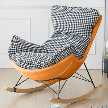 Nordic Кресло с откидной спинкой Подушка Подушка Дизайнерское кресло для отдыха Эргономичные роскошные мюбле Para El Hogar Мебель для гостиной