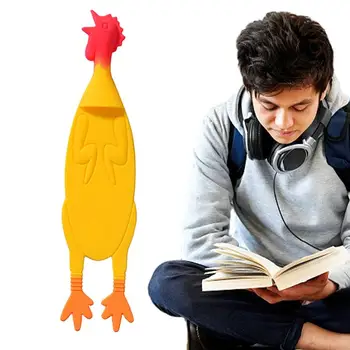 Закладки для детей Желтые куриные закладки Маркеры страниц книг цыплят для детей Ученики Учитель Принадлежности для чтения для любителей книг