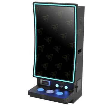 новейший дизайн Самое популярное развлечение 32 дюйма с изогнутым сенсорным экраном Настольный / настенный монтаж Skill Machine Плата для видеоигр