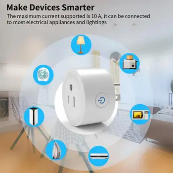 Эффективный Homekit Штекер Быстрое подключение Штекер дистанционного управления для дома Энергосбережение Популярный -fi Штекер Универсальный Smart