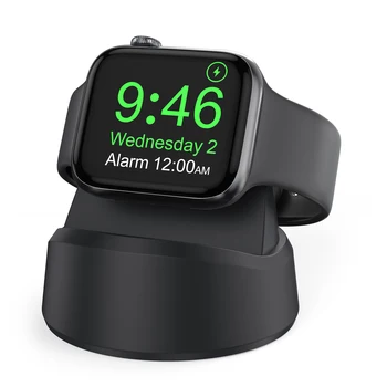 Магнитное беспроводное зарядное устройство для Apple Watch 8 7 6 5 SE Сверхбыстрая зарядная станция Портативное зарядное устройство для зарядной базы iWatch