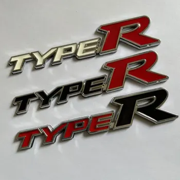 TYPER автомобильные наклейки для Honda Accord Fit Civic bonda crv zr-v refit наклейка украшение этикетка металлические специальные наклейки автомобильные аксессуары