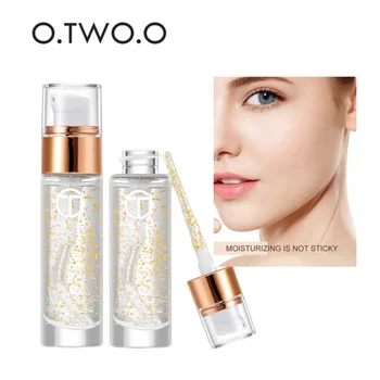 O.TWO. O Gold Makeup Primer Invisible Pores Base Gel Oil Control Увлажняющий осветляющий тональный крем для лица перед макияжем 20 мл
