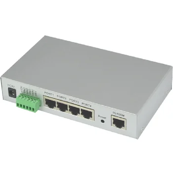 Лидер продаж промышленный 4-портовый сервер устройств RS-232/422/485 с последовательным портом ATC-2004