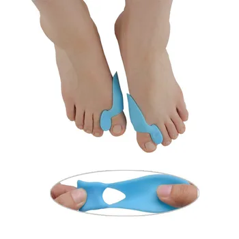  Моющаяся проставка для пальцев ног для выравнивания Hallux Valgus Корректор Hallux Valgus Ортопедический ортез для выравнивания пальца ноги Шина для косточек