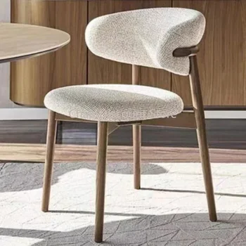 Кожа Продвинутые офисные стулья Взрослый дизайн Скандинавская гостиная Спальня Современные стулья Роскошная минималистичная кухонная мебель