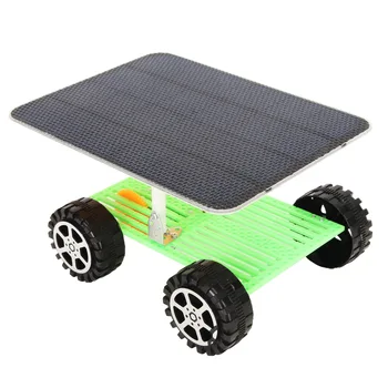 5 Вт 5 В Игрушка на солнечных батареях DIY Автомобильный комплект Солнечная панель Мощность DIY Сборка