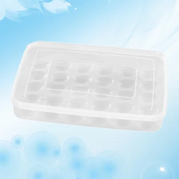  Держатели для яиц 30 сеток Ударопрочные ящики для хранения Холодильник Лоток для яиц Лоток для яиц большой емкости с крышкой для шкафа