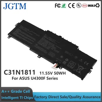 JGTM C31N1811 Аккумулятор 11.55V 50Wh для ASUS ZenBook 14 U4300 U4300F U4300FA U4300FN UX433 UX433FA U433FN UX433FN UX433FL