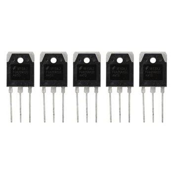 5X Power Transistor IGBT 1200V 313W FGA25N120