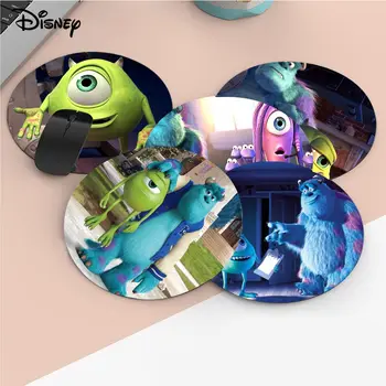 Disney Monsters, Inc. Коврик для мыши Маленькая круглая скоростная версия Игра Компьютерная клавиатура Офисный настольный коврик ПК Ноутбук Коврик для мыши Настольный коврик