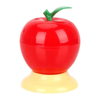 Пластиковое украшение для дома Автоматический фрукт Форма яблока Креативный держатель для зубочистки Коробка для зубочистки Тип пресса