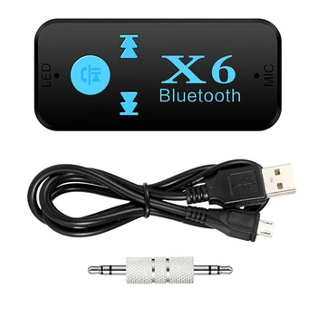 aux Bluetooth адаптер для автомобиля 3,5 мм разъем USB Bluetooth 4.0 для Honda Fit GP5 Shuttle Gp8 НЕФРИТ VEZEL City Civic Jazz BRV 2 кнопки