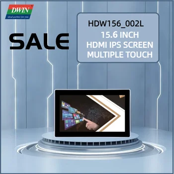DWIN 15,6 дюйма 1920 * 1080 IPS Сенсорный экран Монитор HDMI-интерфейс Plug and Play Raspberry Pi Дисплей с оболочкой IP65 Multi-Touch