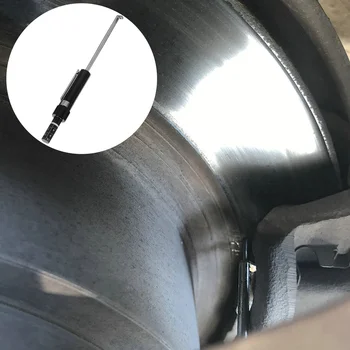 Ручка для обнаружения накипи тормозных колодок Измерение толщины шин Железо Автомобильные инструменты
