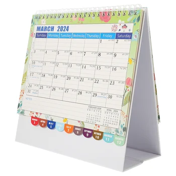 Офисный календарь Домашний настольный календарь Декоративный стоячий календарь Офисный аксессуар (американская версия)