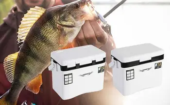 13L Сумка-холодильник для рыбалки на открытом воздухе Легкая изолированная наживка Охладитель Емкость Портативный охладитель рыбы Рыболовная коробка Ведро для приманки