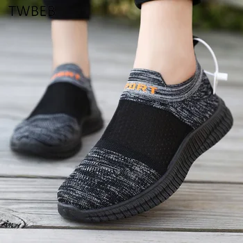 Новые женские кроссовки для отдыха ing Mesh Удобная обувь для фитнеса Беговая фитнес-обувь для мужчин Женщины Zapatos Hombres