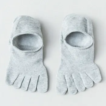  Мужские нескользящие дышащие хлопчатобумажные носки с пятью пальцами на два пальца Носки с раздельным носком Носки для лодок Лето Невидимые