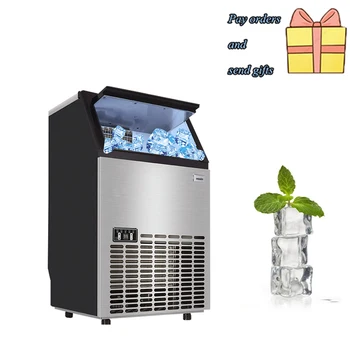 Высококачественный коммерческий льдогенератор большой емкости, морозильник для баров и супермаркетов
