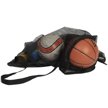 4X Большая емкость На открытом воздухе Футбольная баскетбольная сумка Спортивный рюкзак для хранения (30 x 40 дюймов)