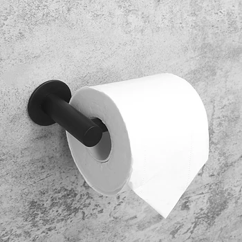 Настенный держатель для туалетной бумаги из нержавеющей стали, кухонные бумажные аксессуары для ванной комнаты, вешалка для принадлежностей для салфеточных полотенец