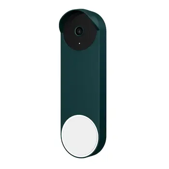  Силиконовый защитный чехол для видеодверного звонка Защита от ультрафиолетового излучения Водонепроницаемый силиконовый чехол для дверного звонка Google Nest